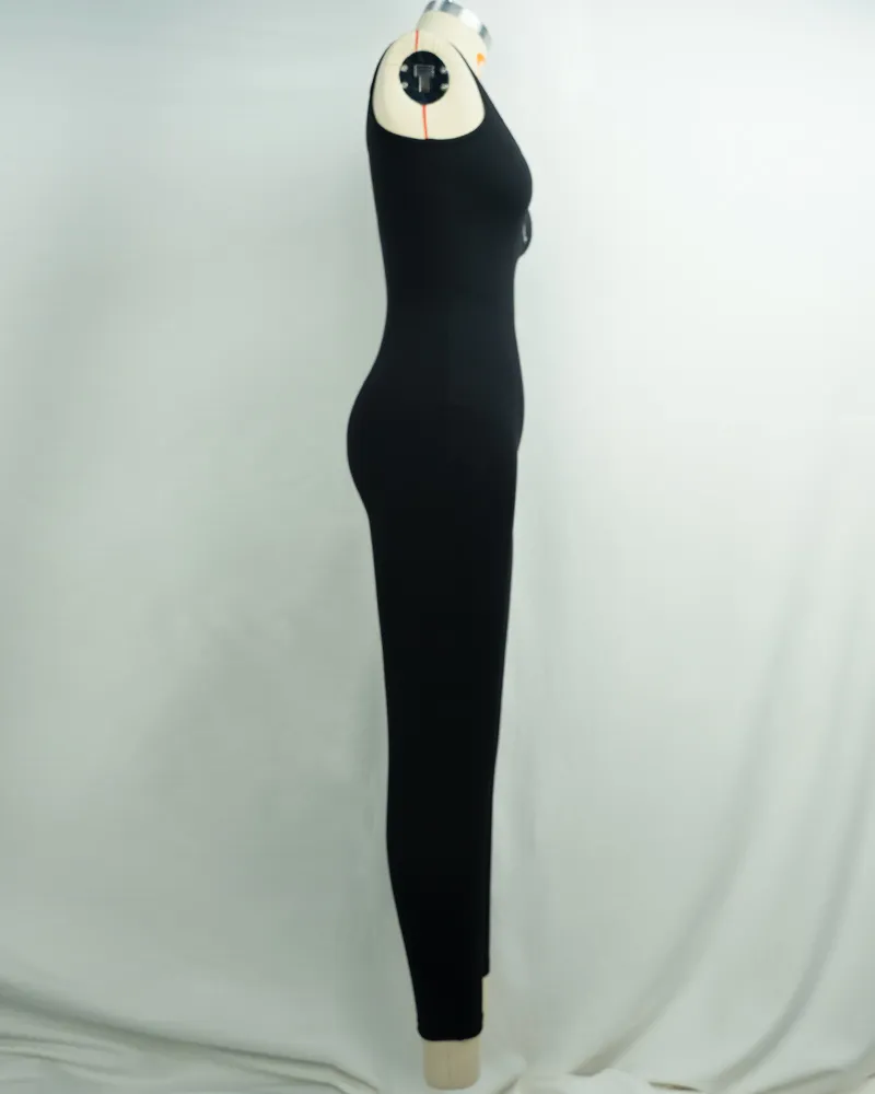 Black High-Support Seamless Jumpsuit (4)