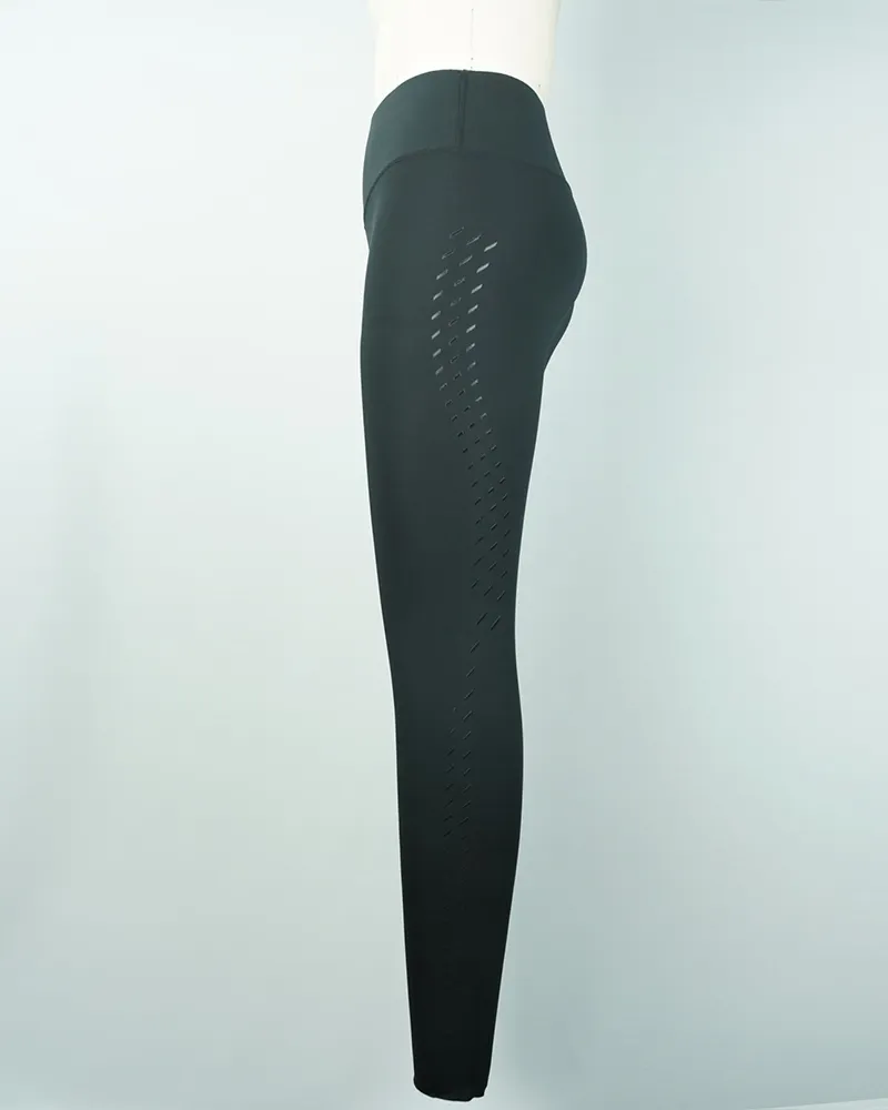 Black High-Waist Yoga Pants (2)