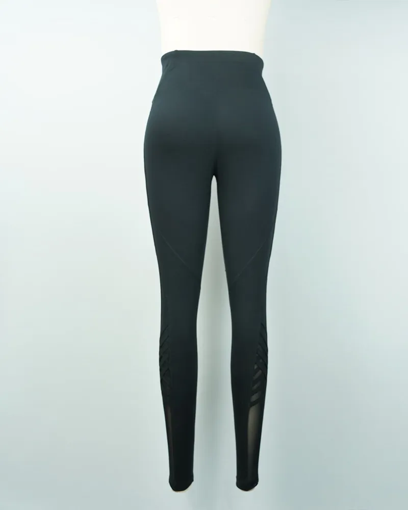 Black High-Waist Yoga Pants (3)