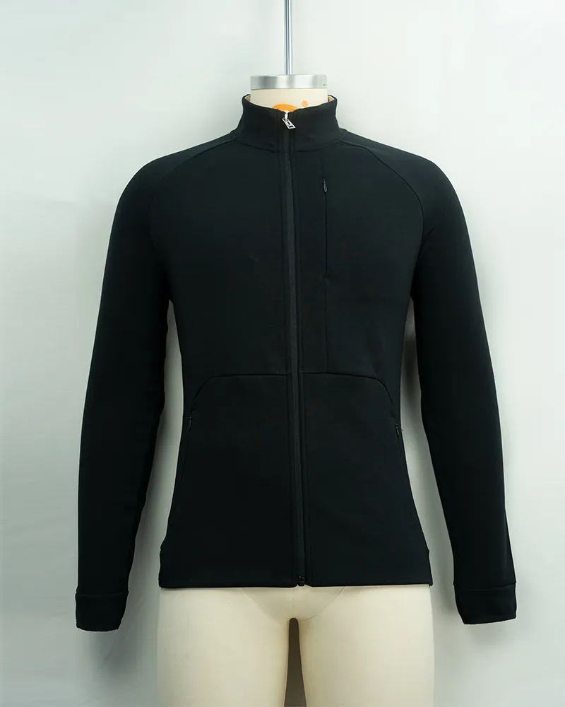 Black Long Sleeve Cycling Jersey