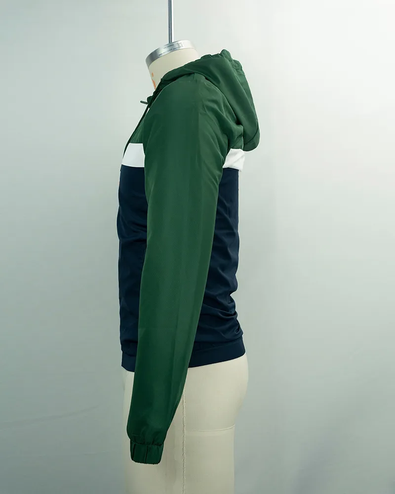 Color-Block Hooded Jacket (2)