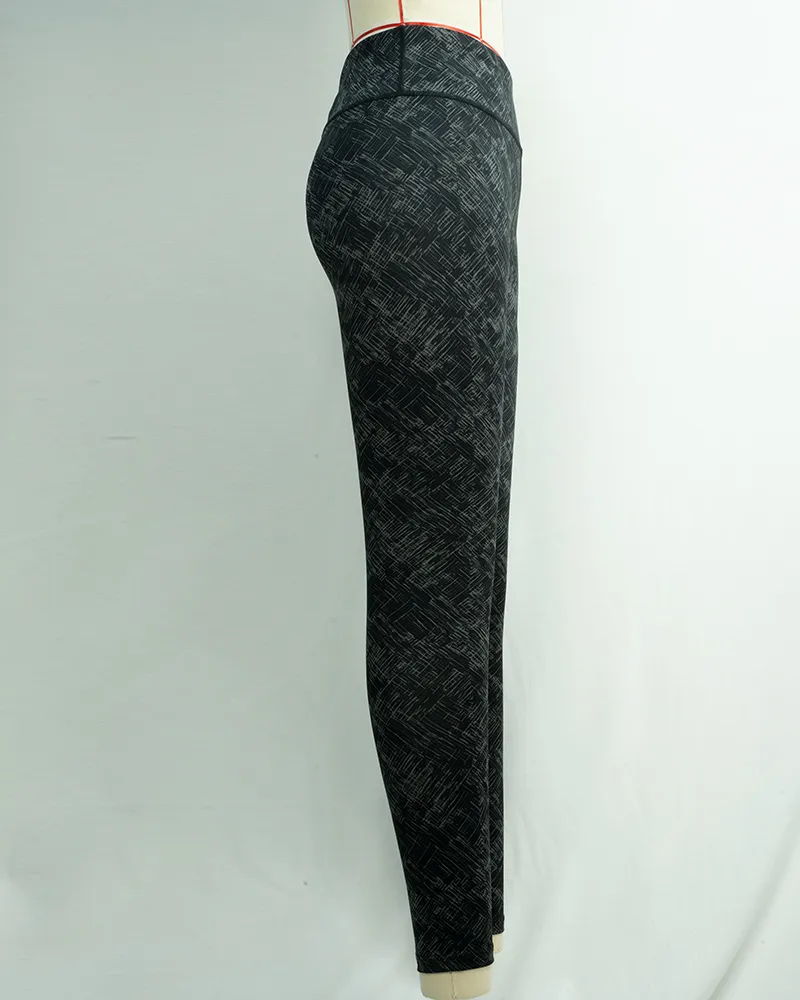 Deep Green Vintage Yoga Pants (2)