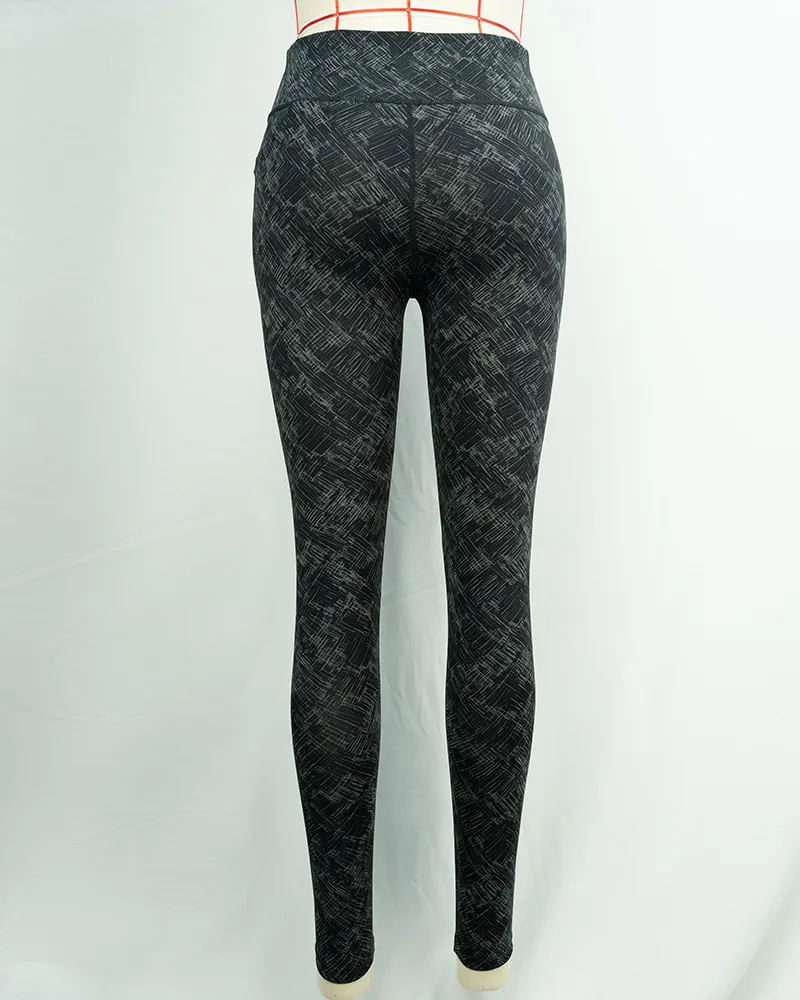 Deep Green Vintage Yoga Pants (3)