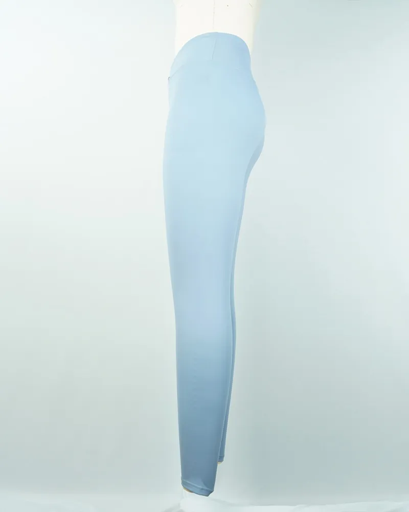 Light Blue Athletic Leggings (2)
