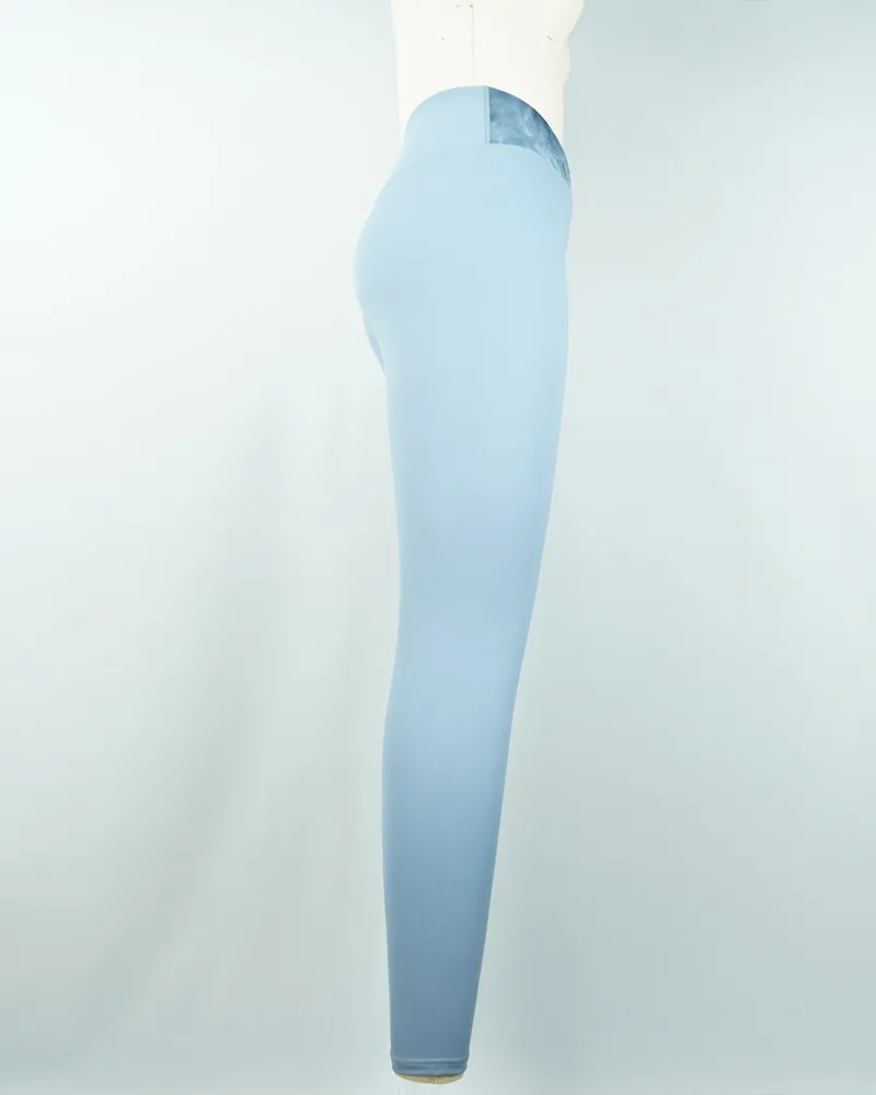 Light Blue Athletic Leggings (4)