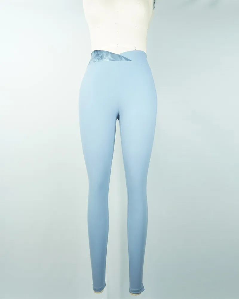 Light Blue Athletic Leggings