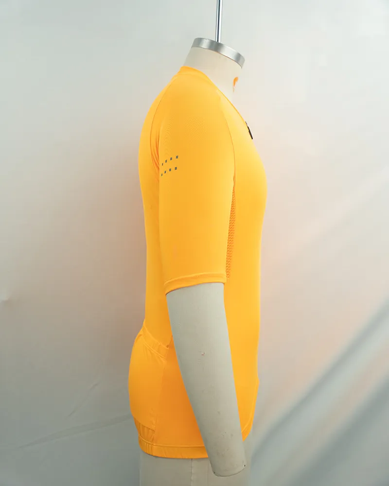 Vibrant Orange Cycling Jersey (2)