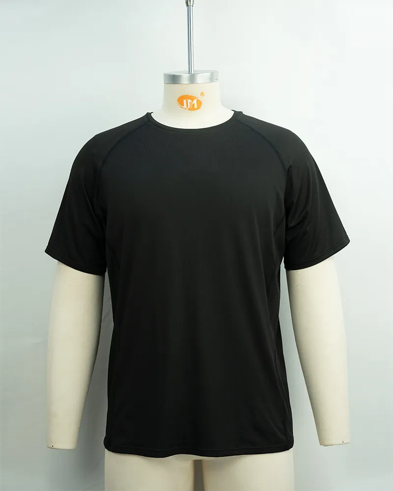 Men’s Basic Black Short Sleeve T-Shirt