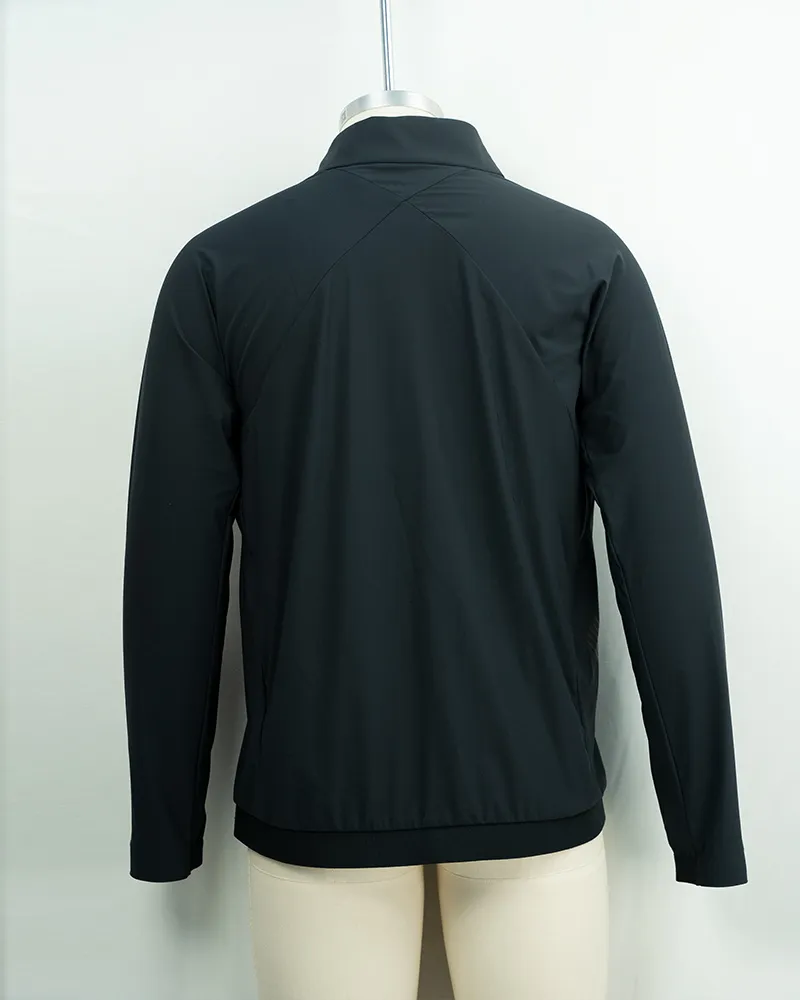 Men’s Breathable Black Sports Jacket – Optimal for Outdoor Activities (3)